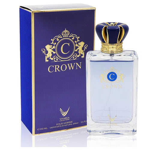 Vivarea Crown pour homme eau de toilette para hombre vaporisateur spray natural 3.4 fl oz/3.4 fl oz