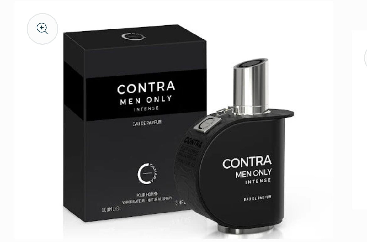 Contra Men Only Intense (Pour Homme) - 100ML